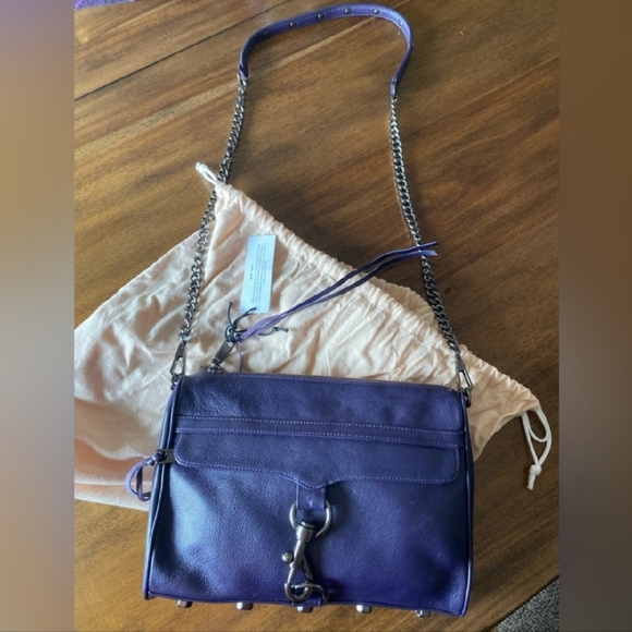 BNWT Rebecca Minkoff Purple Crossbody Bag - Picture 11 of 16